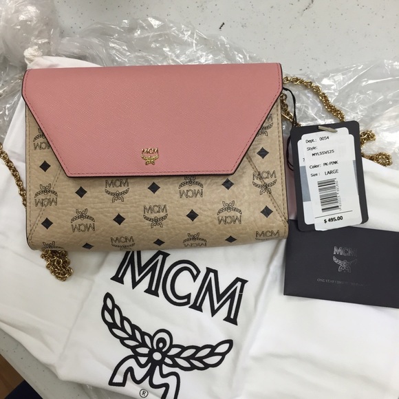 SOLD MCM Crossbody bag pink