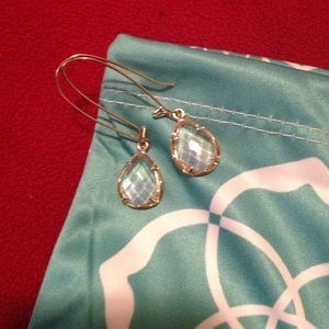 Kendra Scott authentic iridescent drop earrings