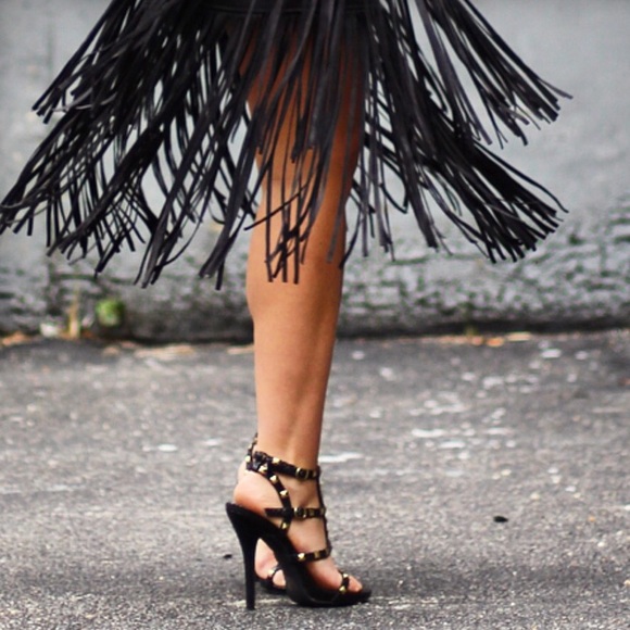 Wild Diva Shoes - Wild diva rock stud heels 8.5
