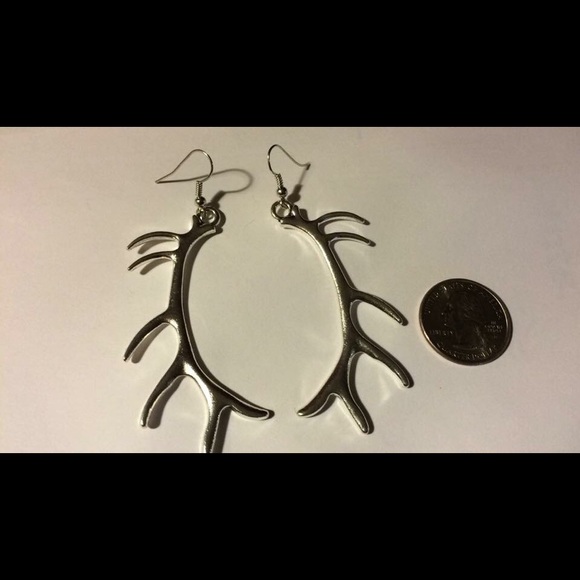 Antler earrings