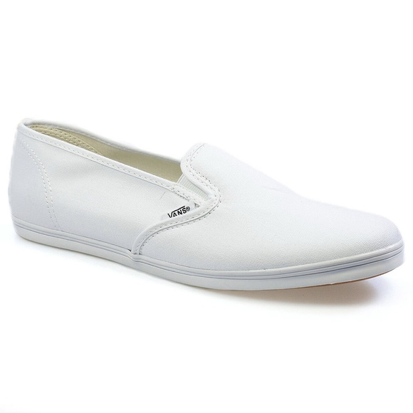 VANS white slip on Low pro size 7 Men 8.5 Women