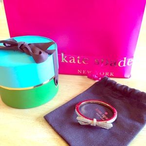 Kate Spade bow bracelet