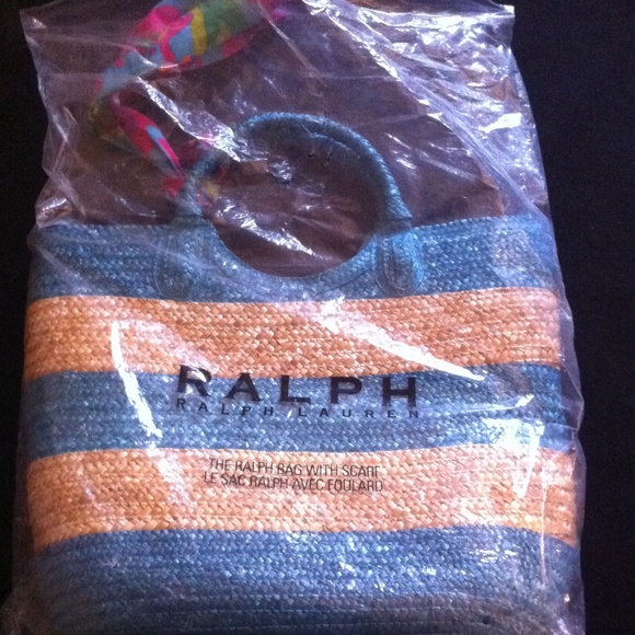 Ralph Lauren beach bag