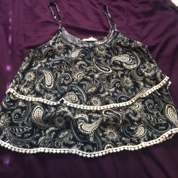 Cotton printed tank