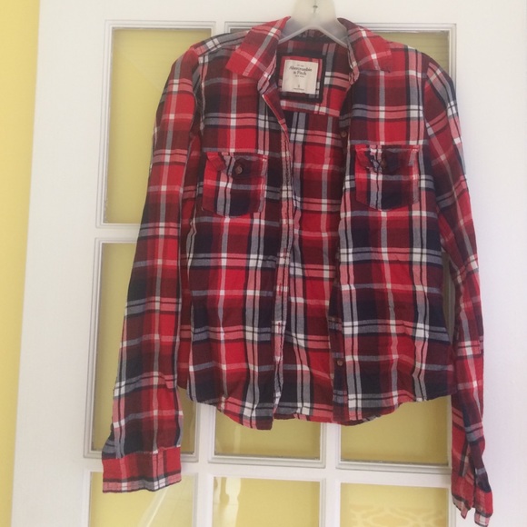 Abercrombie & Fitch Tops - Abercrombie and Fitch Flannel