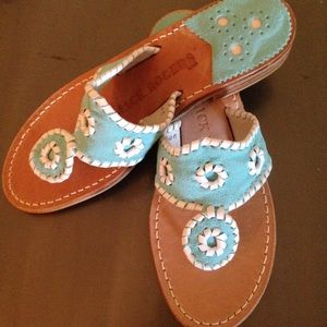Tiffany Blue Jack Rogers Size 6