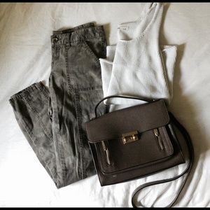 Faded camo skinny jeans