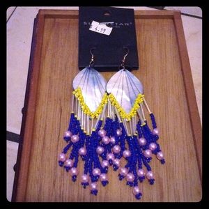 Super star accessories earrings never used them.