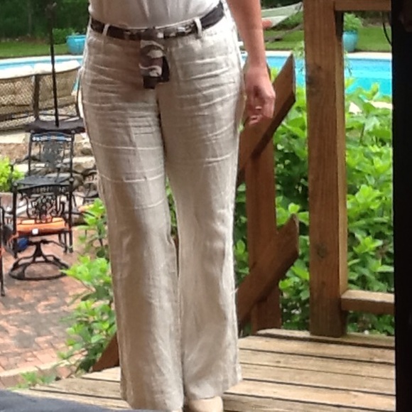 Banana Republic linen summer pants