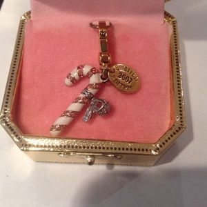 Limited Addition Juicy Couture Candy Cane Charm
