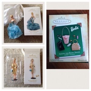 Barbie ornaments bundle