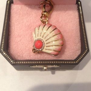 Pink Locket Clam with Pearl inside Juicy charm