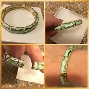 🚫SOLD🚫 NORDSTROM MINT GREEN ENAMEL  BRACELET