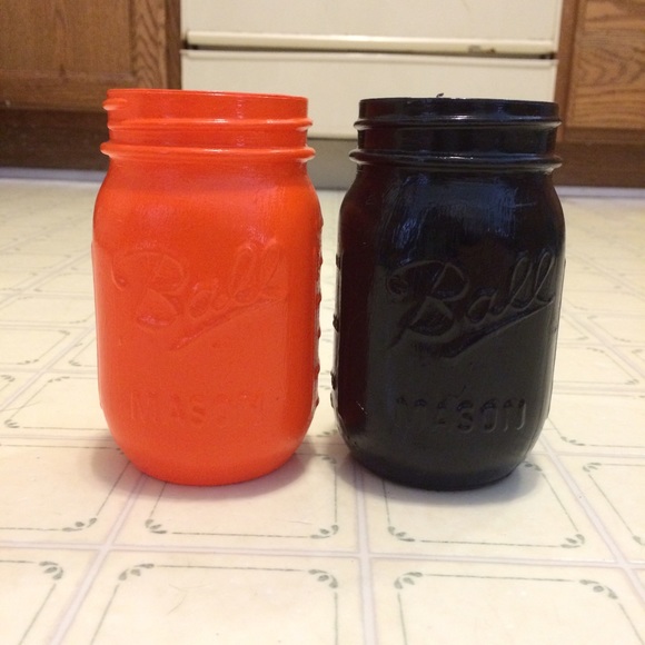 Hand Painted Mason Jars - Picture 2 of 2