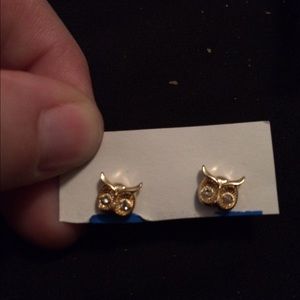 Tiny Owl Earrings