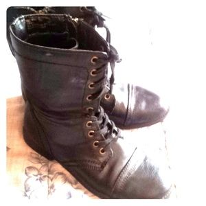 Black Combat Boots