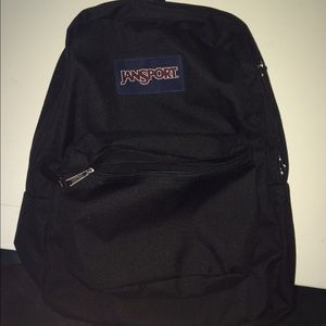 Black jansport backpack