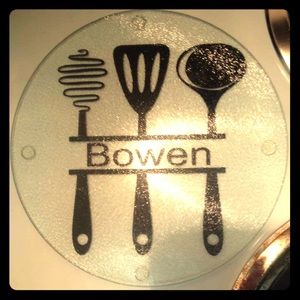 Personalized cutting boards