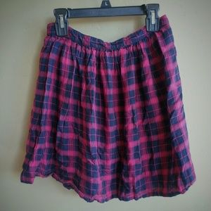Plaid SchoolGirl Skirt