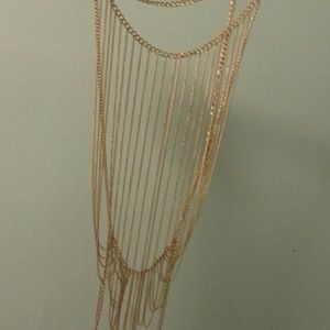 Body jewelry Gold colored