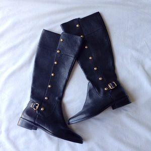 Micheal Kors leather riding boots