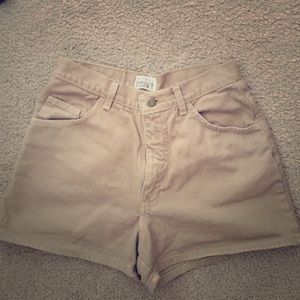 High waisted shorts