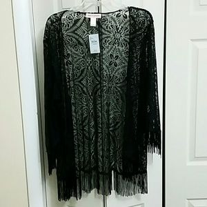 Lace overlay