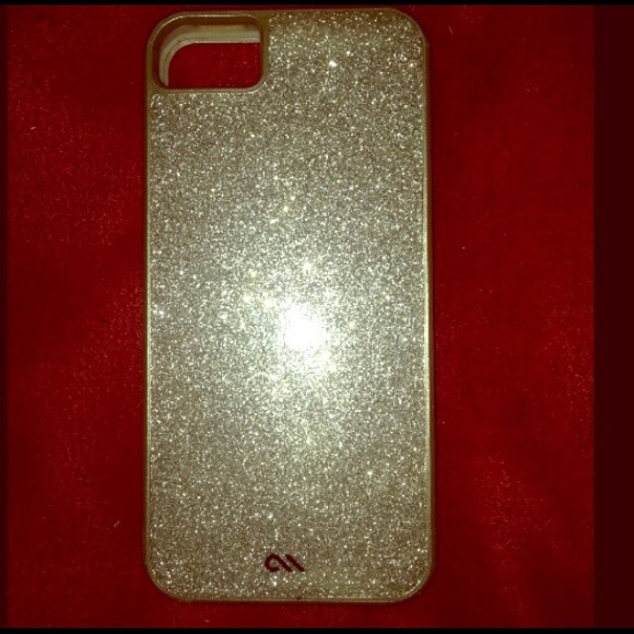 Iphone 5 Silver Sparkle Casemate