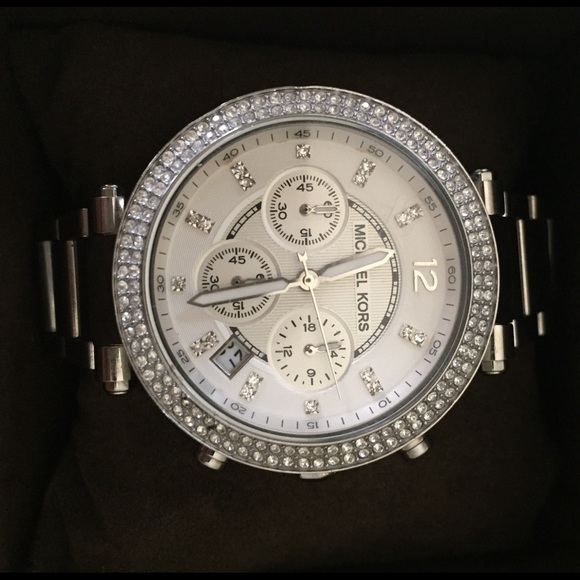 ⭐️SOLD⭐️Michael Kors Parker Silver Watch MK5353 - Picture 3 of 4