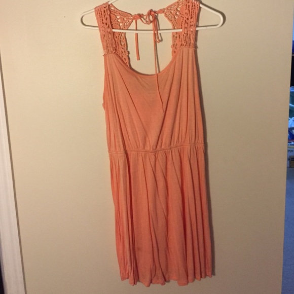 Light coral dress