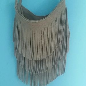 Boho fringe bag!
