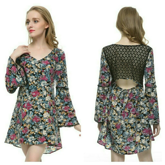Dresses & Skirts - Boho Floral Summer Dress
