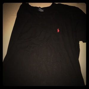 Black polo for men