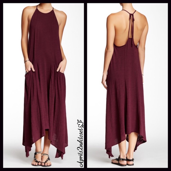 SOLD BUNDLE FREE PEOPLE Apron Maxi Dress - Picture 2 of 4