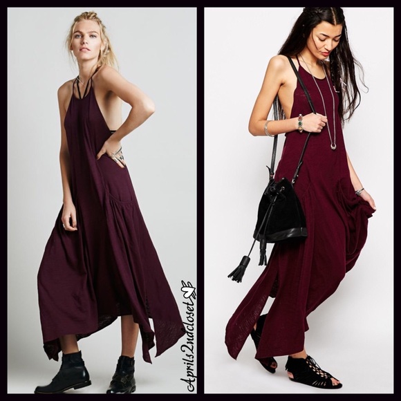 SOLD BUNDLE FREE PEOPLE Apron Maxi Dress - Picture 3 of 4