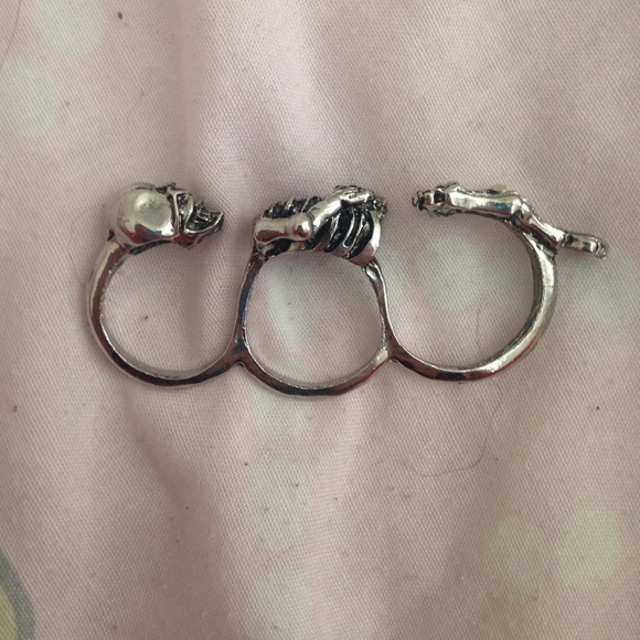 Skeleton (three finger) Ring