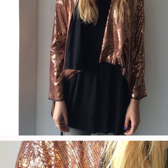 Sequin jacket