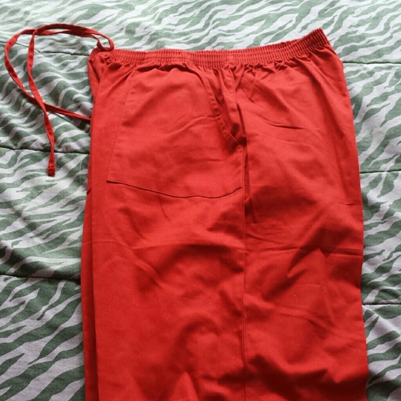 Red pants