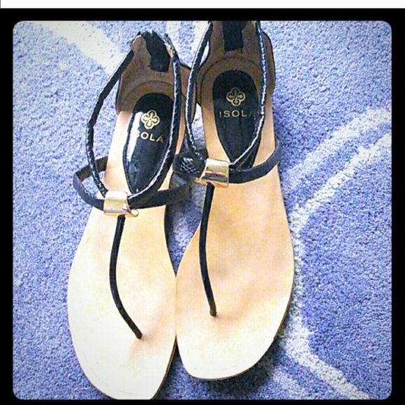 Black sandals