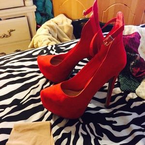 sexy red heels