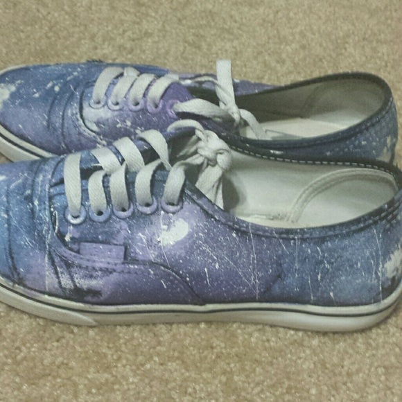 Handmade galaxy shoes * THESE ARE NOT FOR SALE - Picture 2 of 4