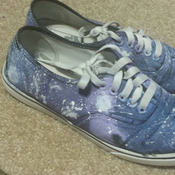 Handmade galaxy shoes * THESE ARE NOT FOR SALE - Picture 3 of 4