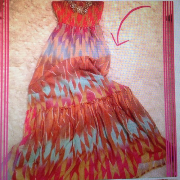Anthropologie Dresses & Skirts - Colorful maxi dress