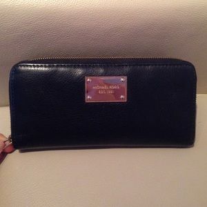 Pre loved Michael kors black wallet
