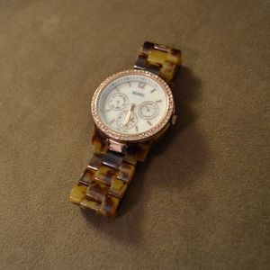 XOXO Tortoise Shell watch