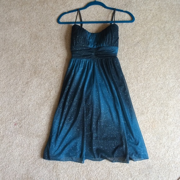 Dark Blue Ruby Rox Formal Dress - Picture 1 of 2