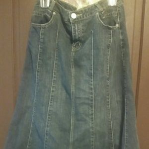 Jean Skirt
