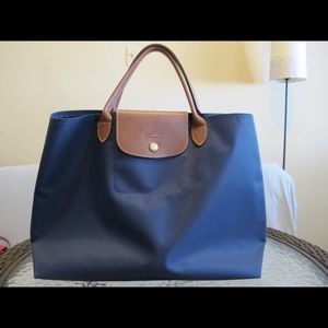 Longchamp Le Pliage open tote