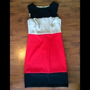 Colorblock dress