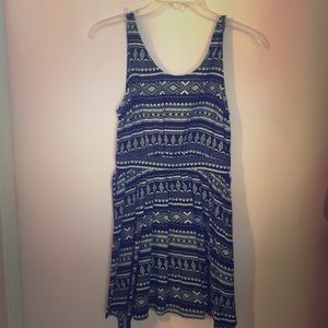 black tribal dress